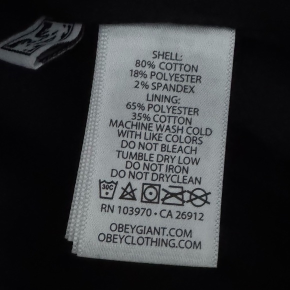 Obey unisex vesta jacket with animal accents - Picture 8 of 8